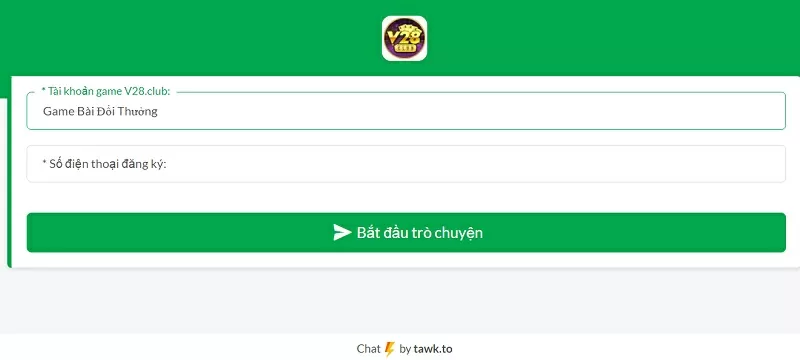 Dịch vụ hỗ trợ người chơi tại cổng game V28 Club