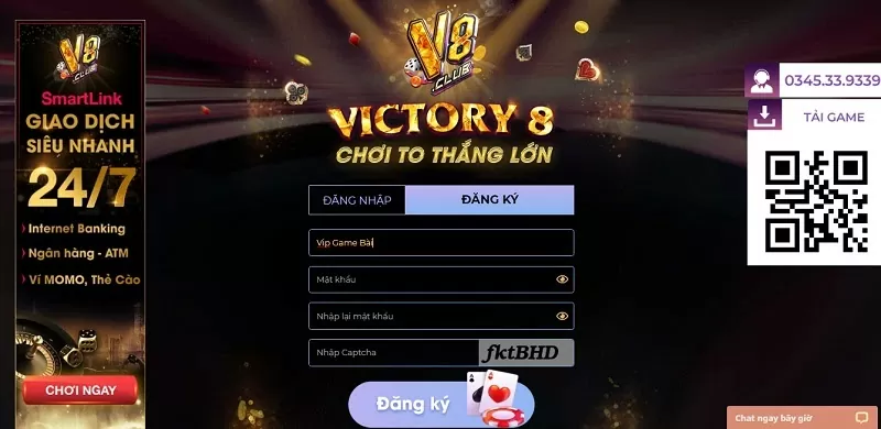 Hướng dẫn đăng ký V8 Club