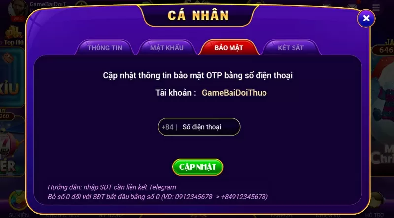 Bảo mật Sao Club