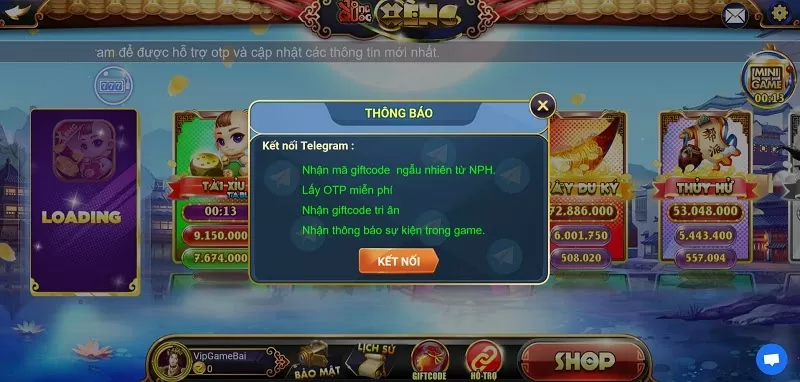 Giftcode tại Vuongquocxeng