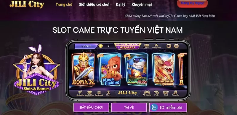 Mỗi tuần Jily City sẽ hoàn trả tiền khi tham gia các slot game