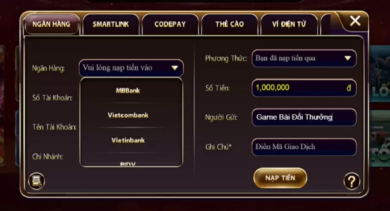 Giao dịch thanh toán hiện đại tại cổng game V28 Club