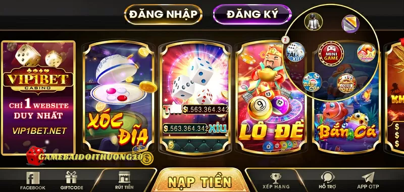 Sân chơi cá cược Vip1Bet sở hữu nhiều ưu điểm vượt trội