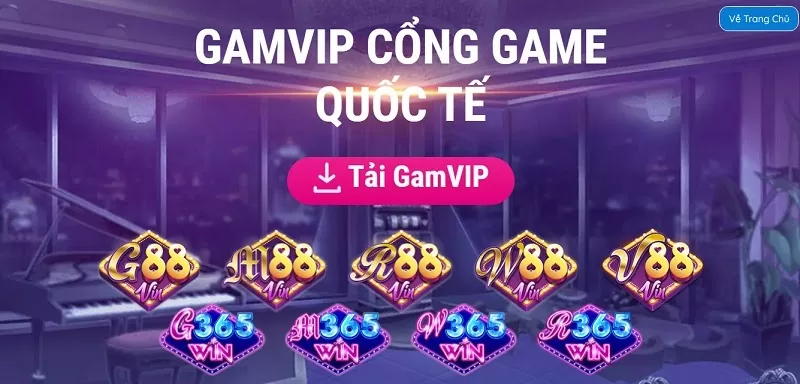 Cổng game Gamvip