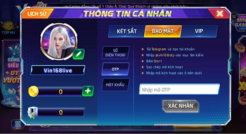 Hệ thống bảo mật an toàn 100% cho mọi cược thủ