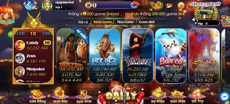 Slots game Nổ Hũ Club