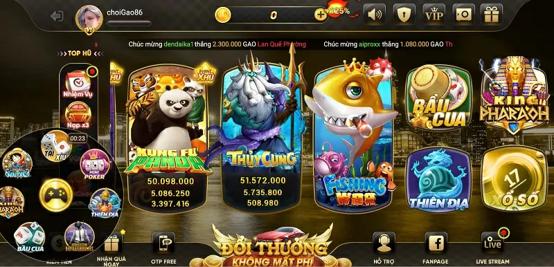 Cổng game đánh bài online chất lượng và đẳng cấp