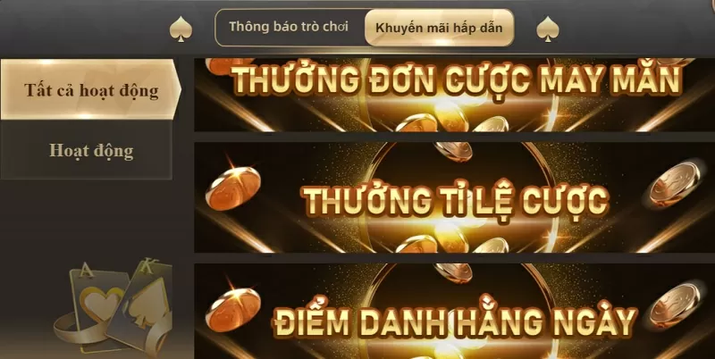 Những sự kiện ưu đãi hấp dẫn dành cho thành viên cổng game