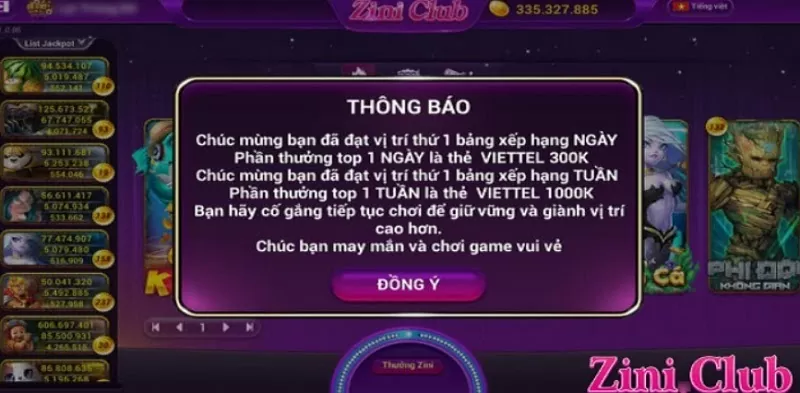 Ưu đãi Zini Club