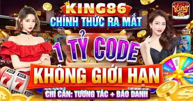 Giao diện bắt mắt và cuốn hút của King86 Fun