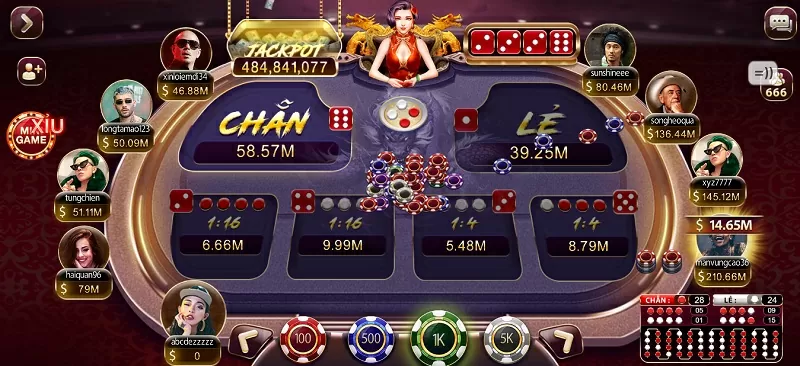 Nạp tiền vào tài khoản chơi game Xóc Đĩa Tứ Linh