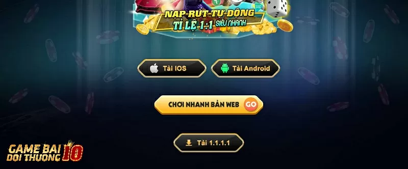 Link tải game bài đổi thưởng về APK, iOS mới update 2023