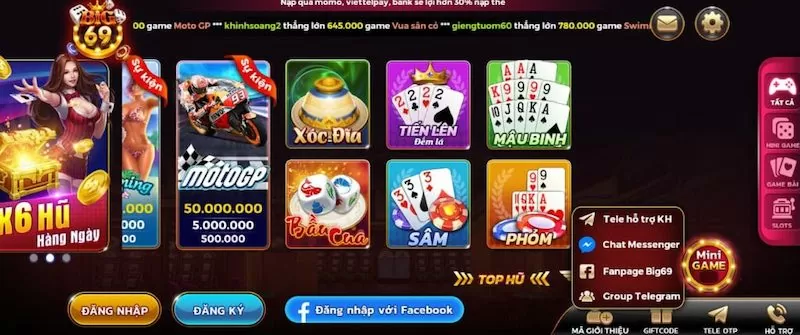 Quá trình tạo tài khoản thành viên tại big 69 club diễn ra nhanh chóng