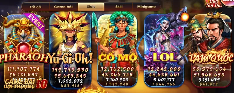 Slot game nổ hũ trực tuyến đang nhận được rất nhiều sự yêu thích